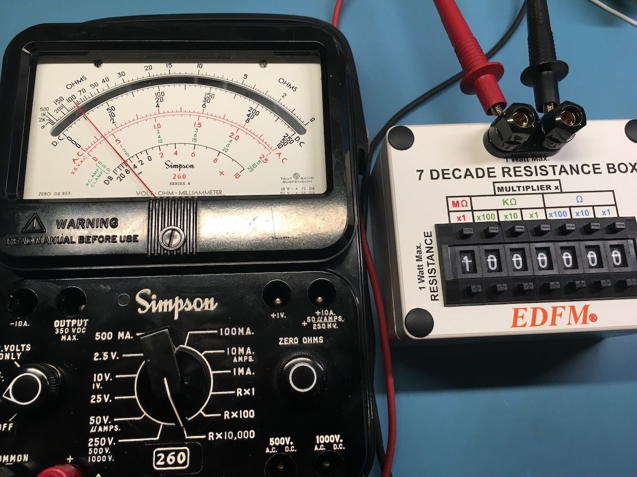 Simpson 260 series 8 calibration instructions (lots of photos, no really..LOTS) Page 1